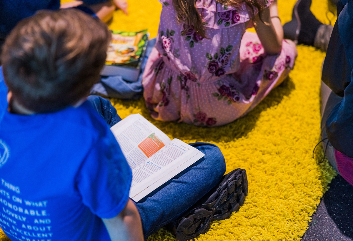 Project Kids open Bible